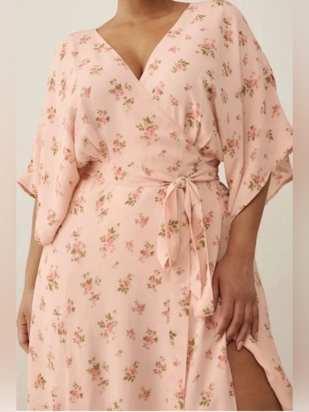 Reformation Winslow Dress Pink